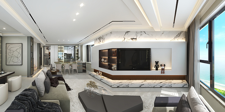 设计师孙恺-漳州红树湾-163平-装修设计方案