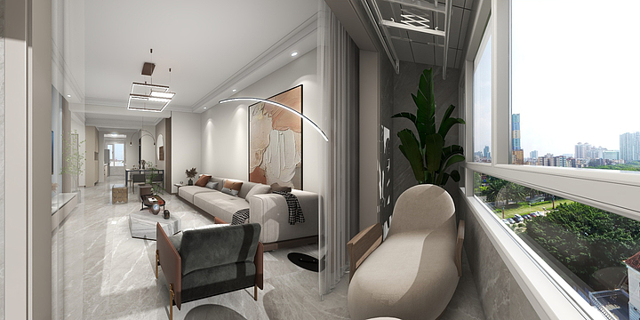 设计ZJC-简约生活-装修设计方案