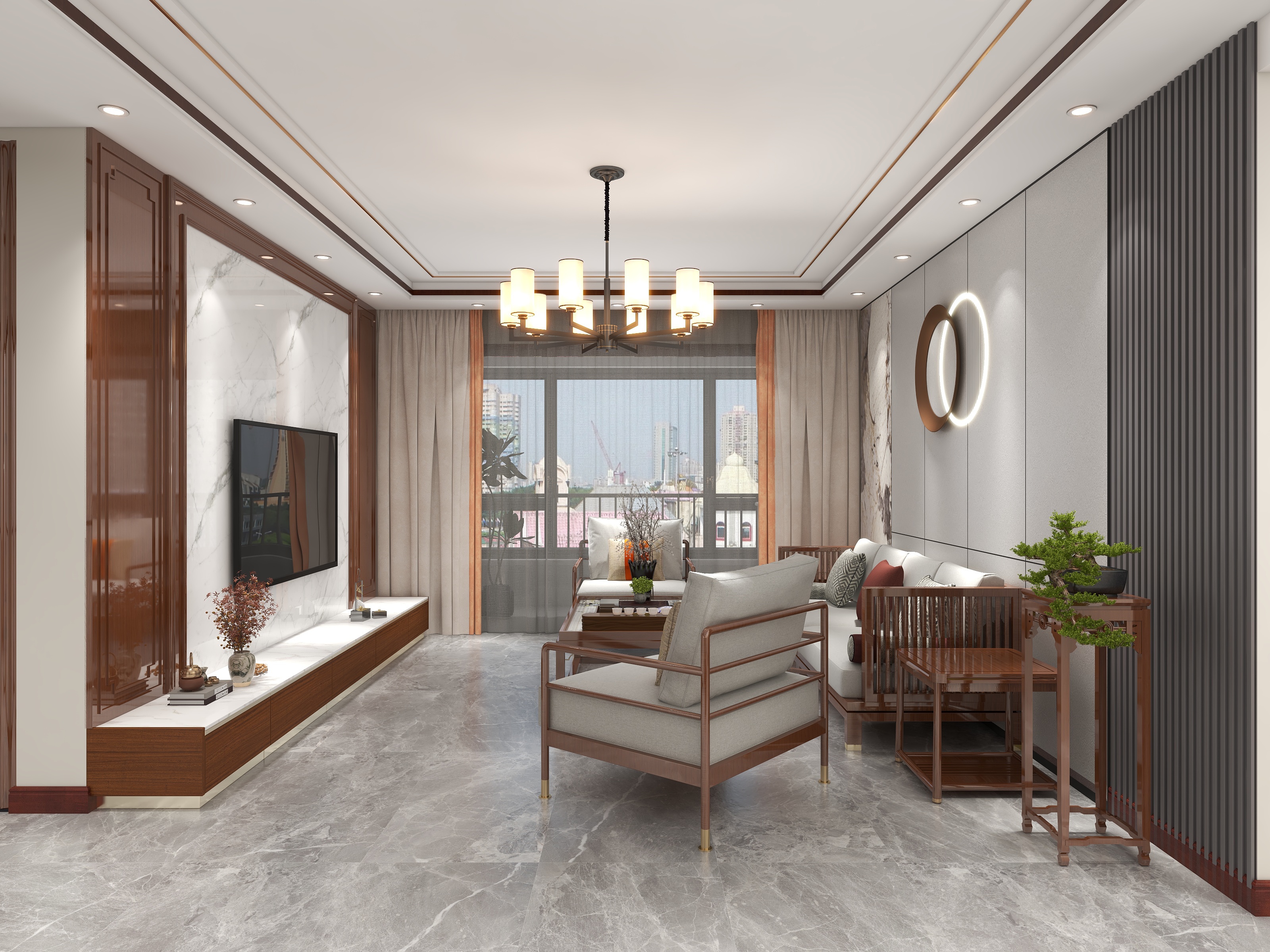 秦瑞-中森129㎡3室-装修设计方案