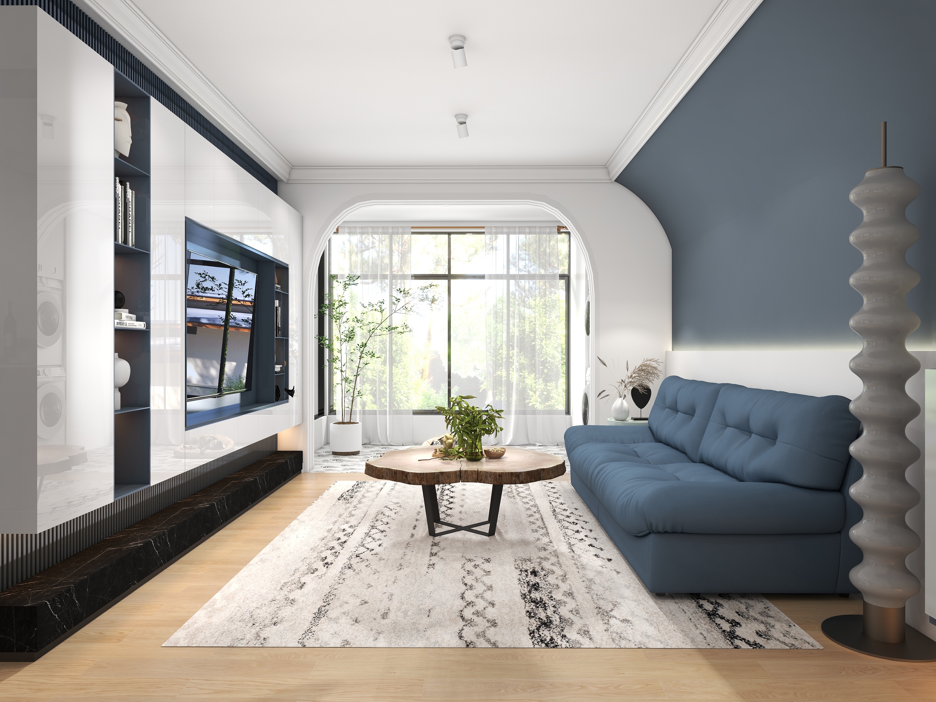 大耳朵图图2-德信海德公园83.00㎡A2’3室2厅1卫1厨-装修设计方案