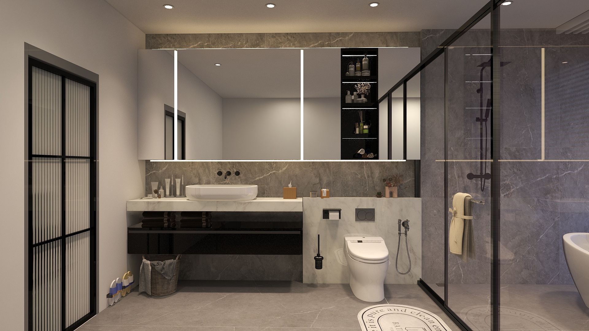 JoyceMah-BATHROOM-装修设计方案