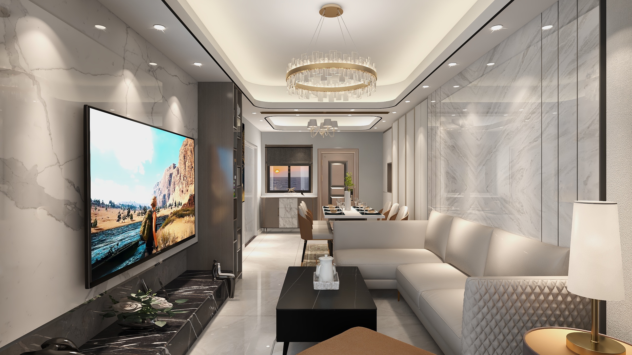 台湾小哥谈设计-澳海云天赋户改装修效果图