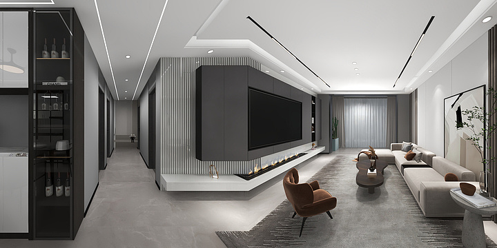 窦雅鑫13399084660-锦华雅苑F户型定稿-装修设计方案