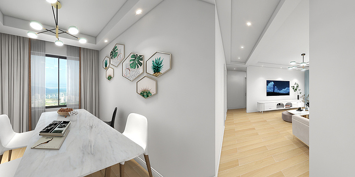 勤默-湖山新意.dwg-装修设计方案