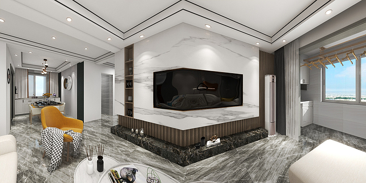 印阳装饰-设计师叶晨-健康家园3房-装修设计方案