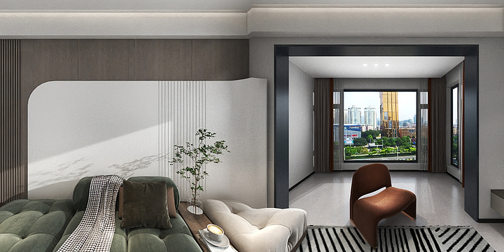 顾莹莹-塞纳公馆6幢803.dwg-副本-装修设计方案