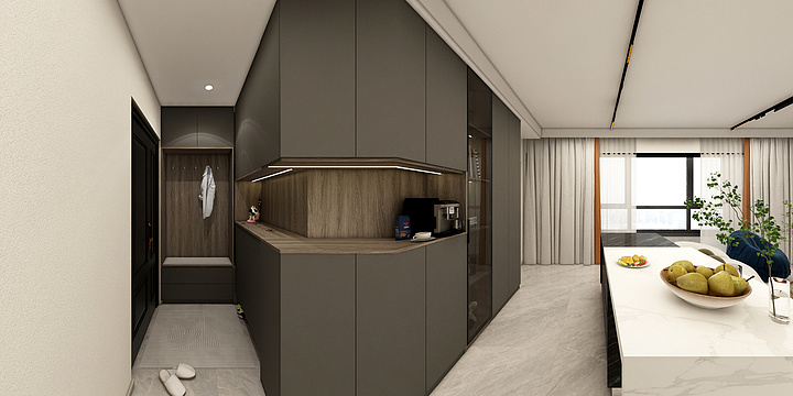 建筑装饰吴设计-中建  143户型-装修设计方案