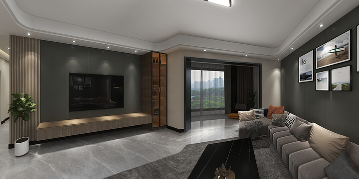 海阔天空BNRk-周口圣桦名城-装修设计方案