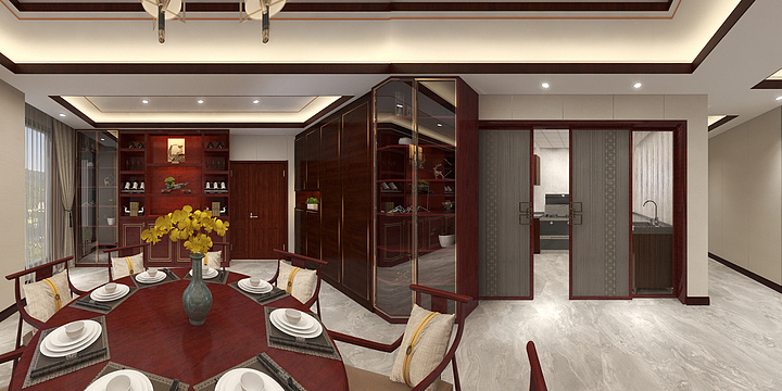 艺家mizeVk-国奥花园7-2-2302G.dw-装修设计方案