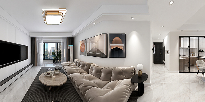 小黄花_呀-创聚源-黄鹂苑-装修设计方案