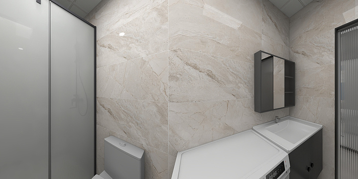 1个小设计师-玲珑3号户型.dwg-装修设计方案