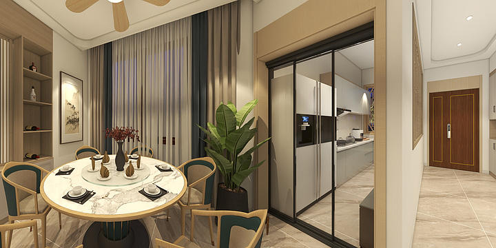 益阳优选装饰-绿源48栋9月修改-装修设计方案