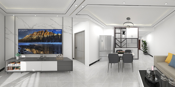 發家装饰设计-紫馨园一单元503方案-装修设计方案