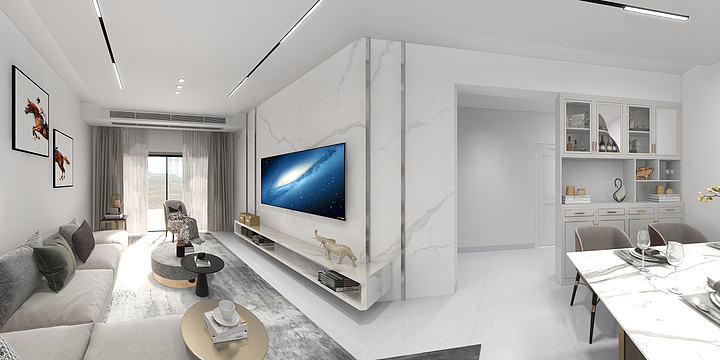 陈花粦-佳兆业 五期 01  无主灯-装修设计方案