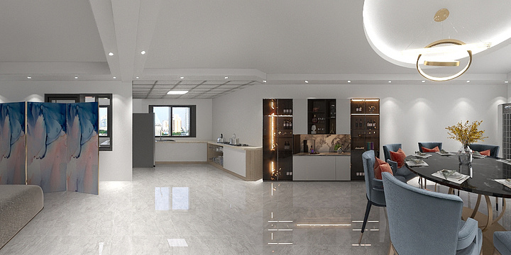 高平_李白-户型图效果南-副本-装修设计方案