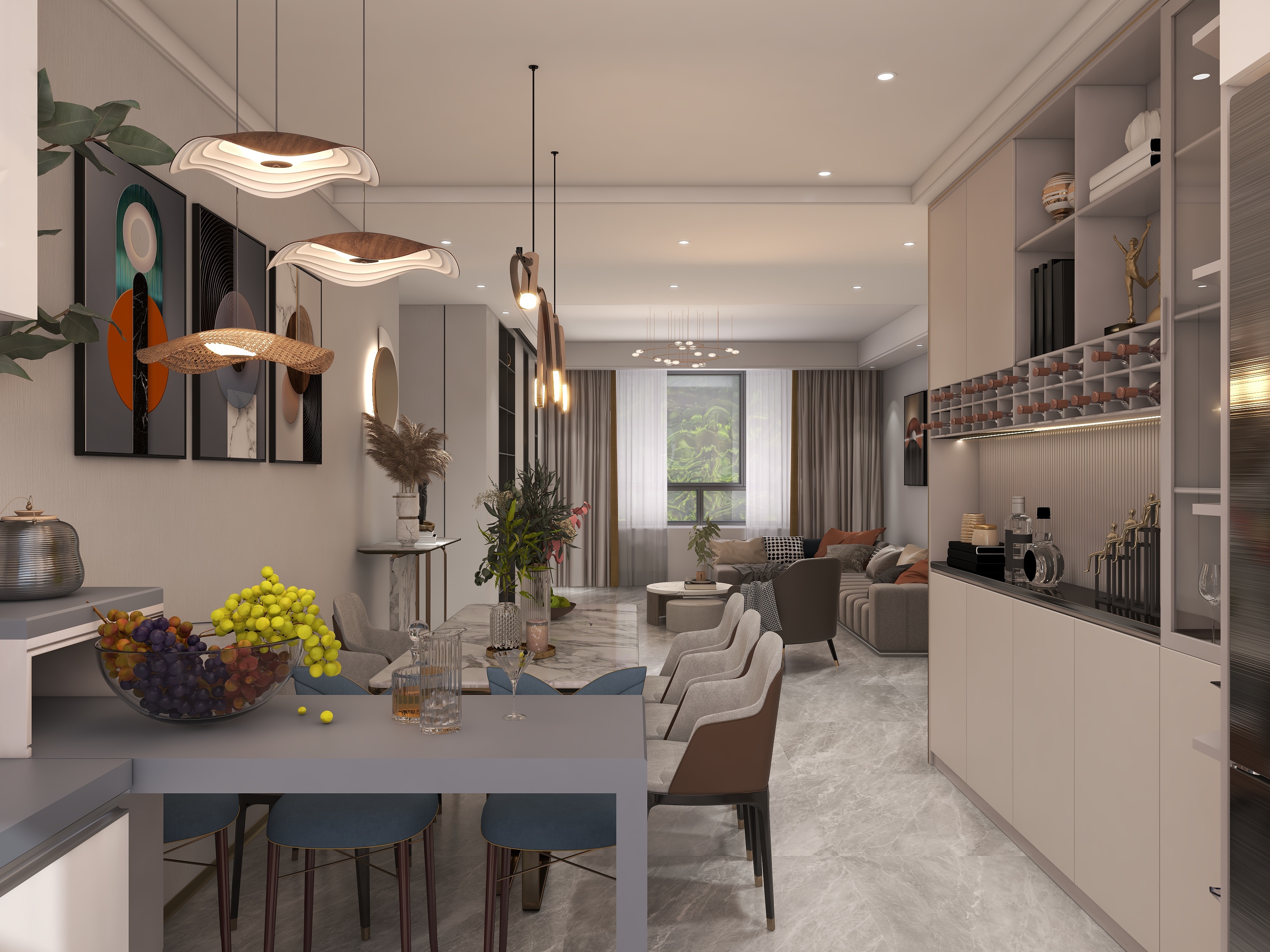 李剑侠-低造价轻装~现代简奢-装修设计方案