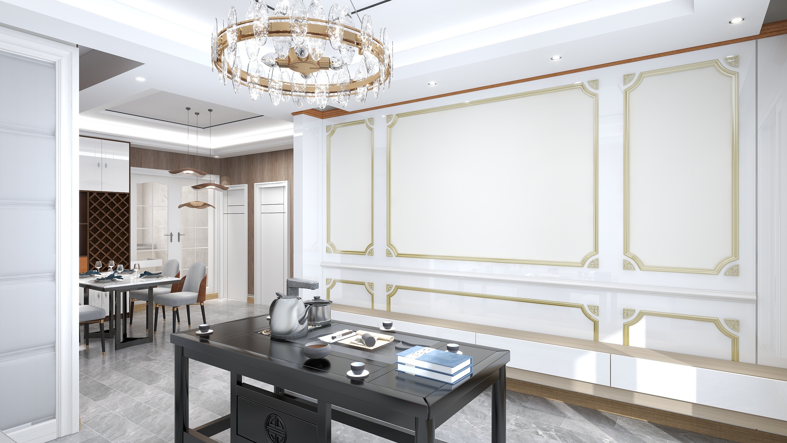 热带雨林s-现代定制风格-装修设计方案