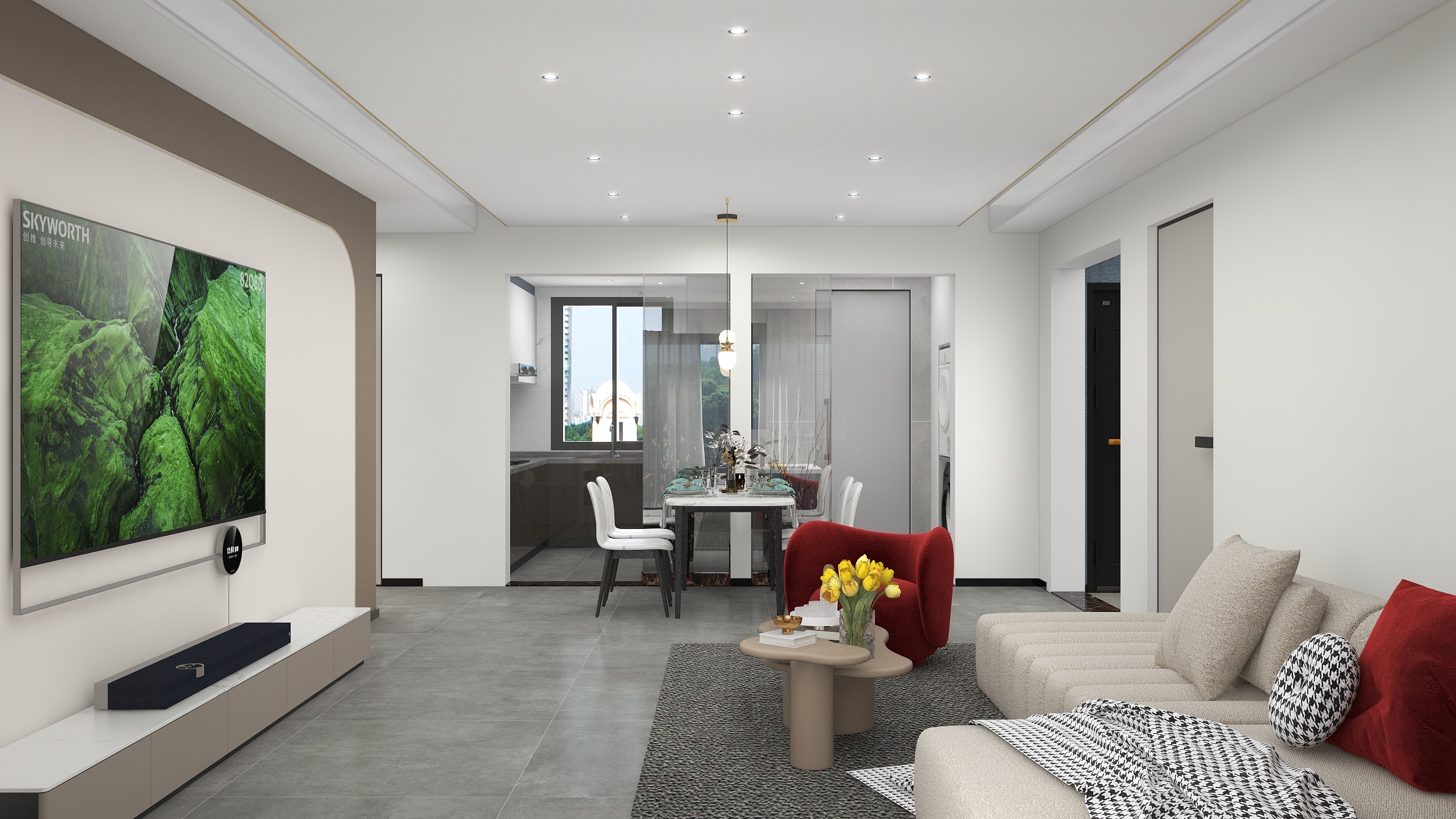 唐山设计师岳镇岭-新城澜樾府五期-142平米-新方案装修效果图