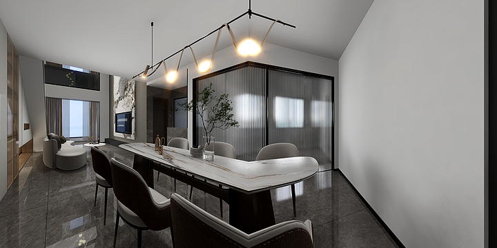 定琰装饰黄泓松-学府一号27栋704-装修设计方案