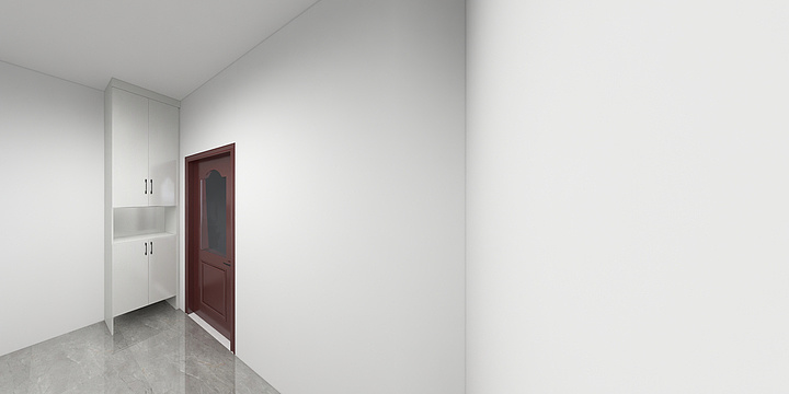 安凡英xHFS-化纤所宿舍鞋柜-装修设计方案