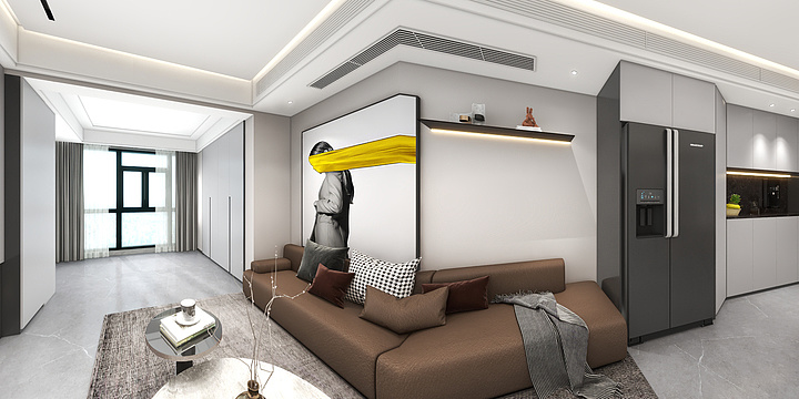 金浩JH-110㎡3室-装修设计方案