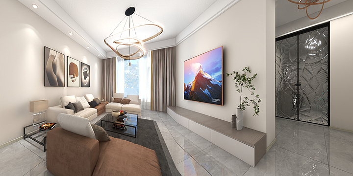 对白空间设计-二手房改造-装修设计方案