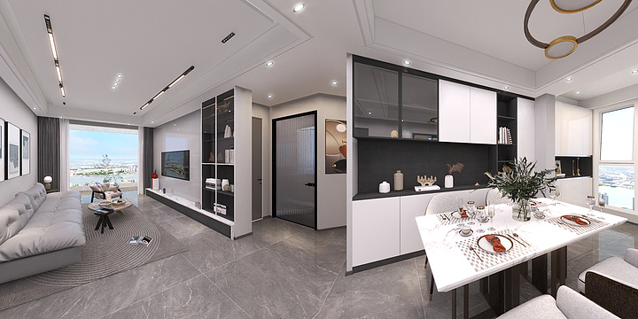 天门市品颂装饰-名著效果图-装修设计方案