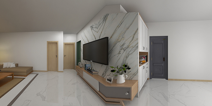 棉花木-现代花园6号楼-装修设计方案