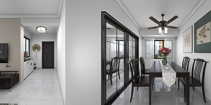 甲乙丙丁Dannyyan-岭南印象-装修设计方案