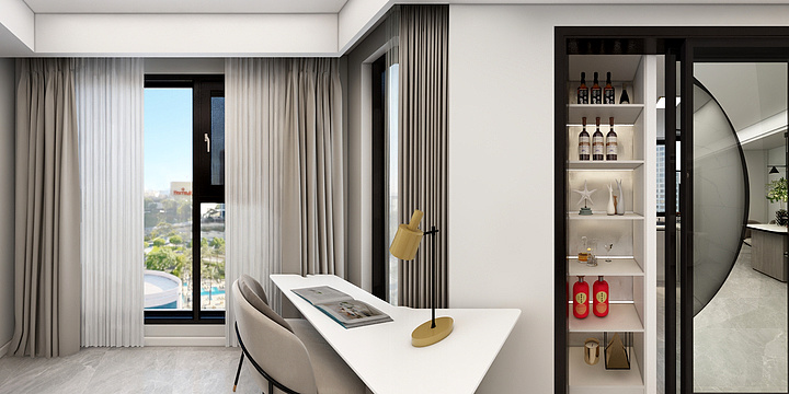 阳光囧-学君里8-1-804极简效果（杨工15157101529）-装修设计方案