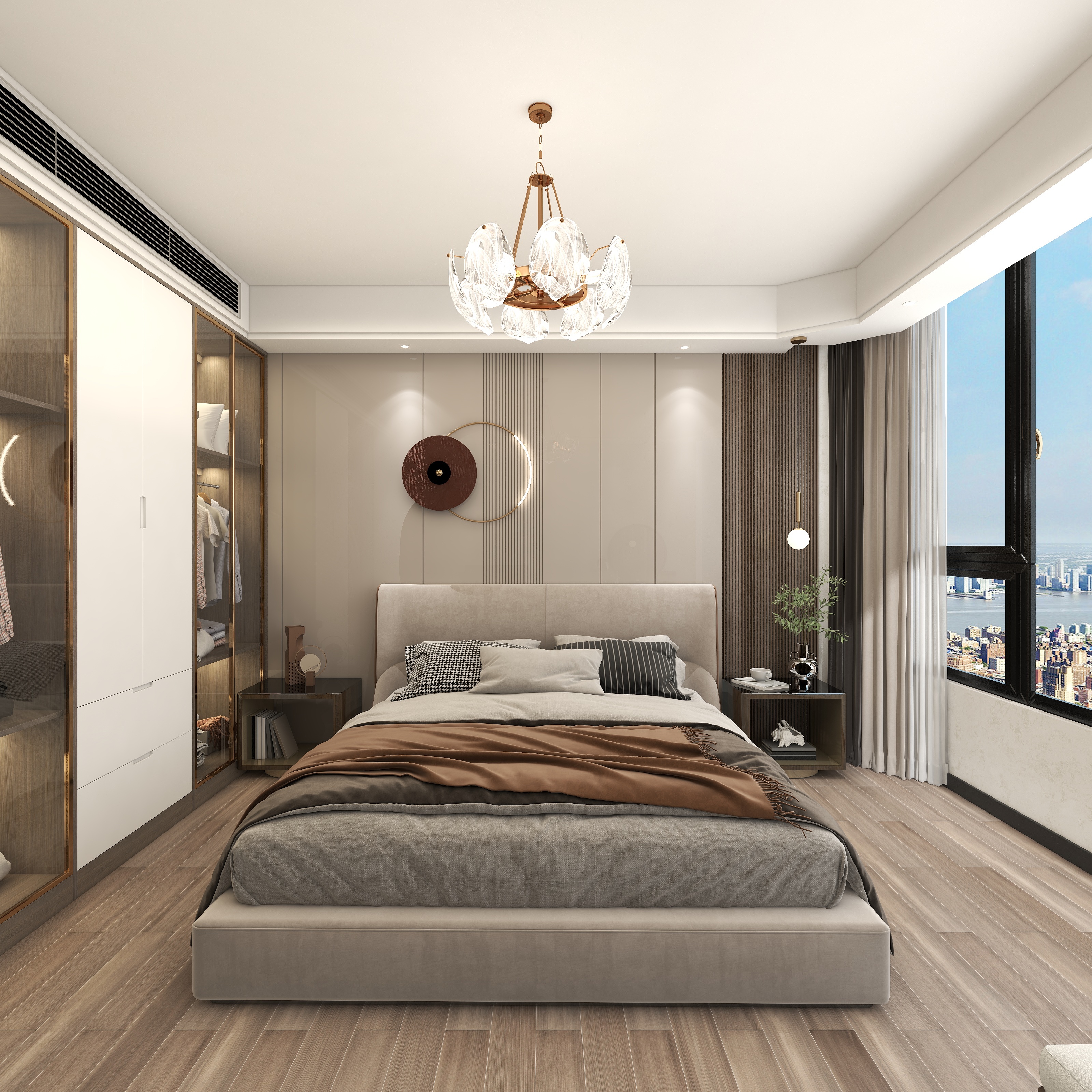 李双材-现代简约三层别墅-装修设计方案