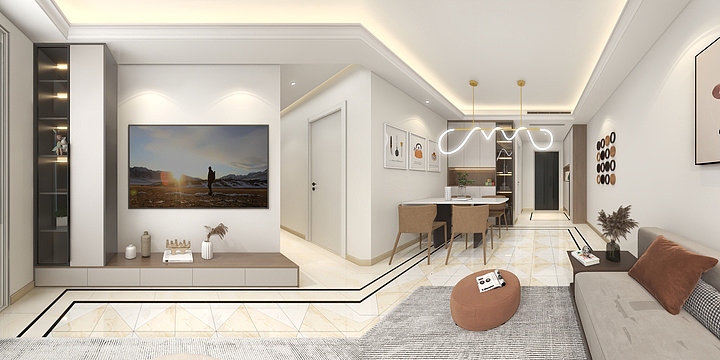 工具人效果工作室-拥翠府-装修设计方案