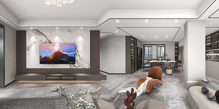 顾莹莹-桃源府2幢702.dwg-装修设计方案