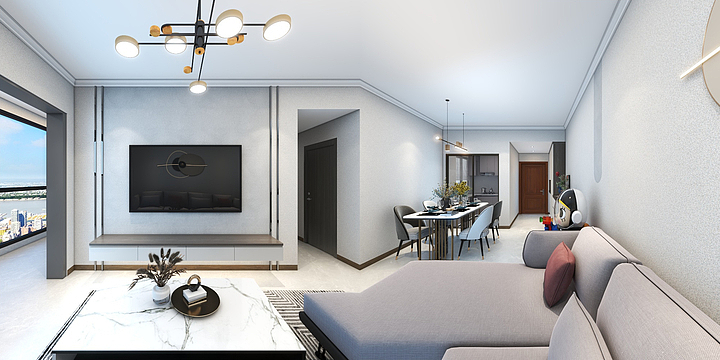 美尼美全案设计-保利时光印象2栋203-装修设计方案