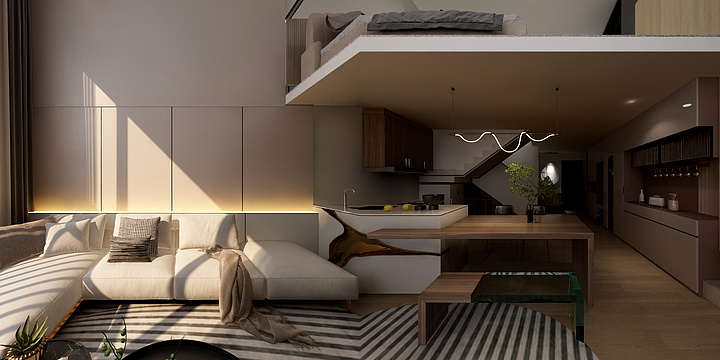 庄东东18815986610-LOFT-装修设计方案