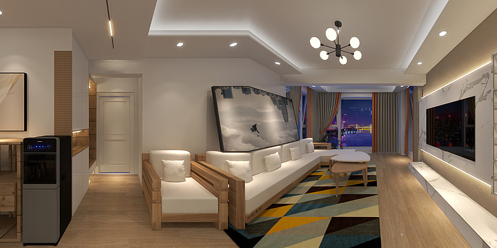 飞笔一般-碧海雅苑-装修设计方案