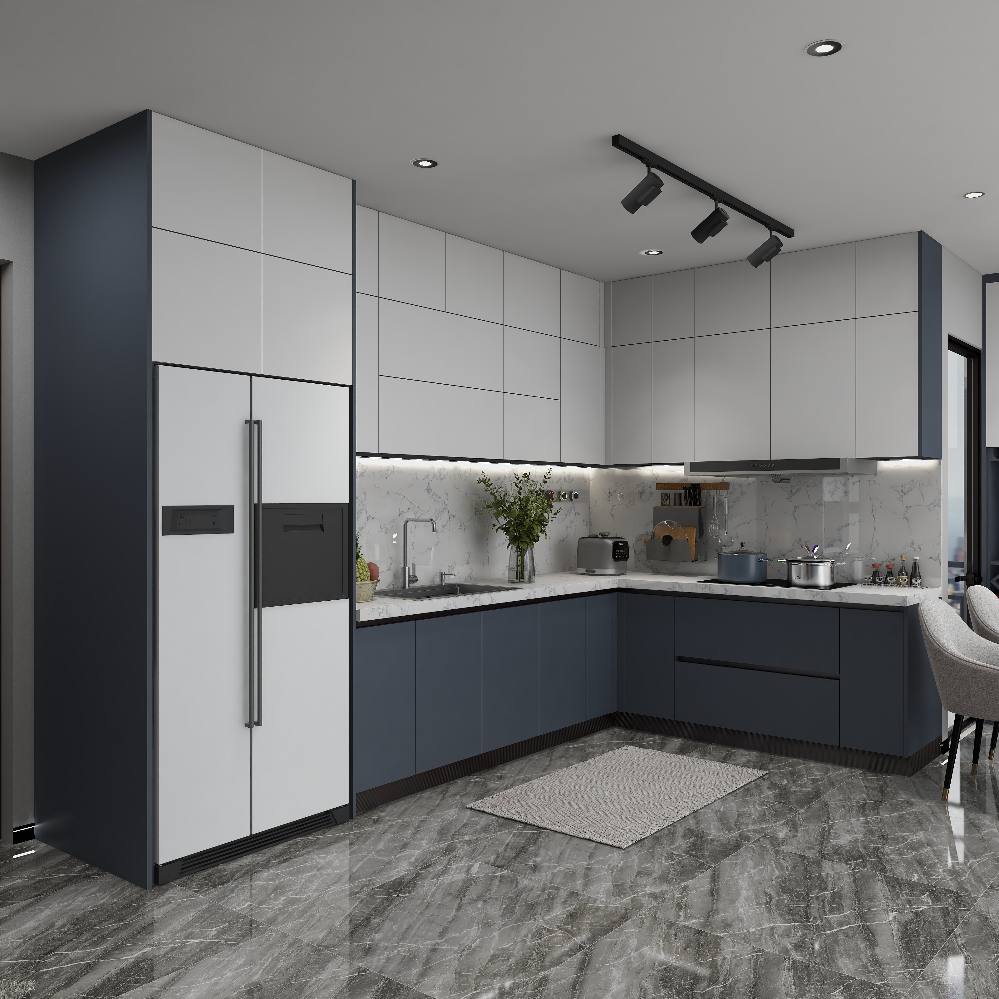 用户80862MGol-124㎡2室-装修设计方案