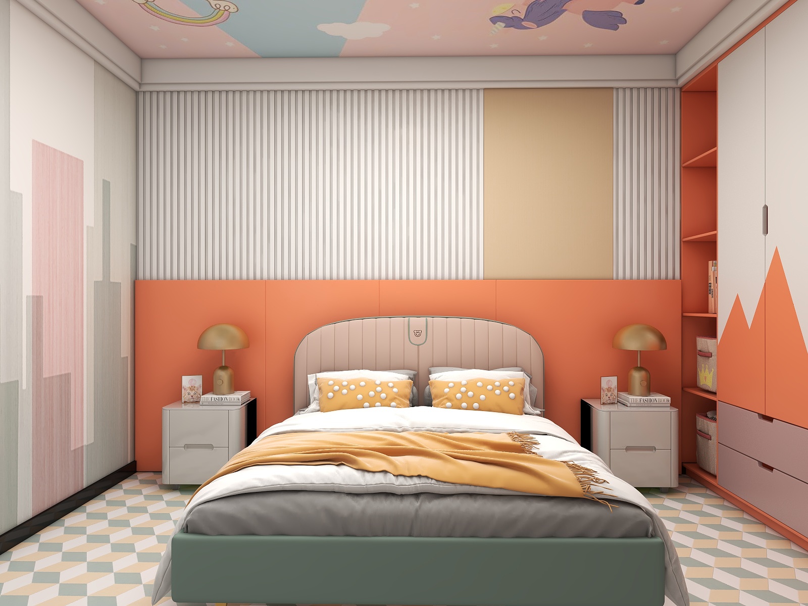 500一套_韩昊霖-现代风格-120平3房2厅装修效果图