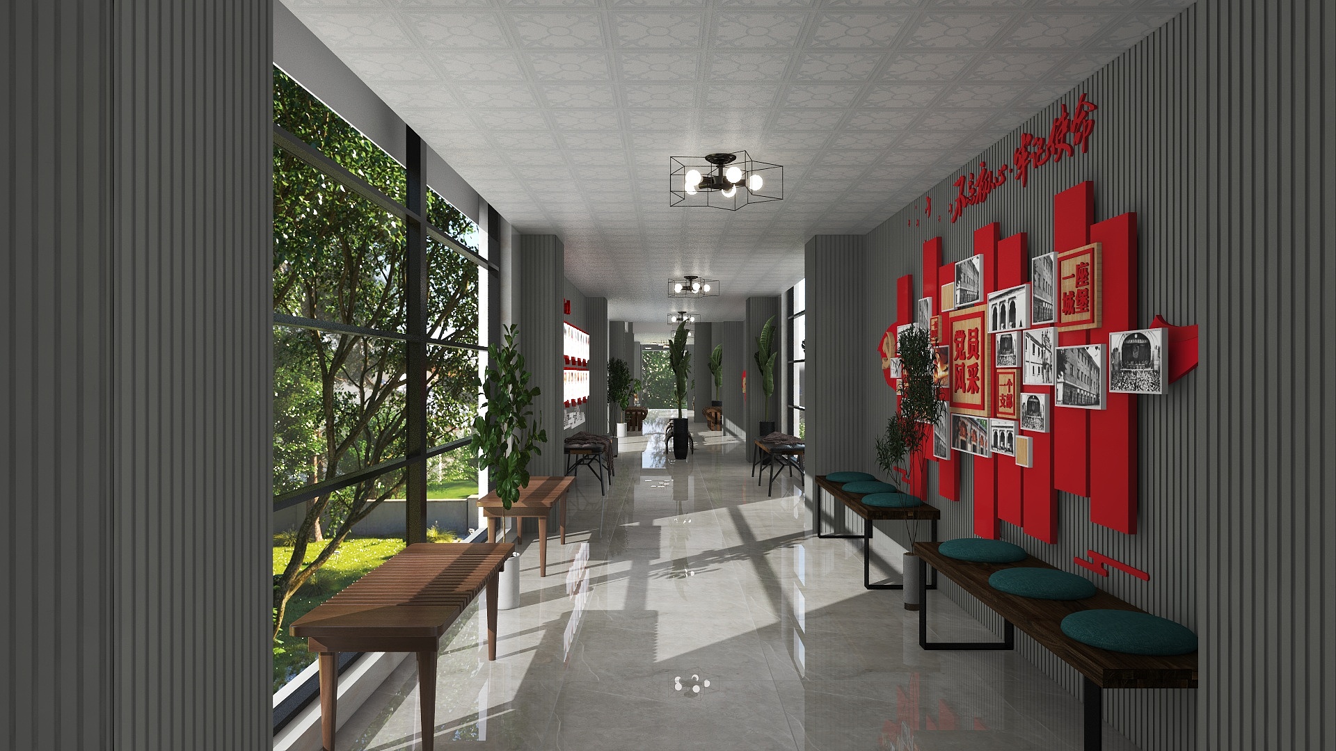 牛马饲养员-长廊-装修设计方案