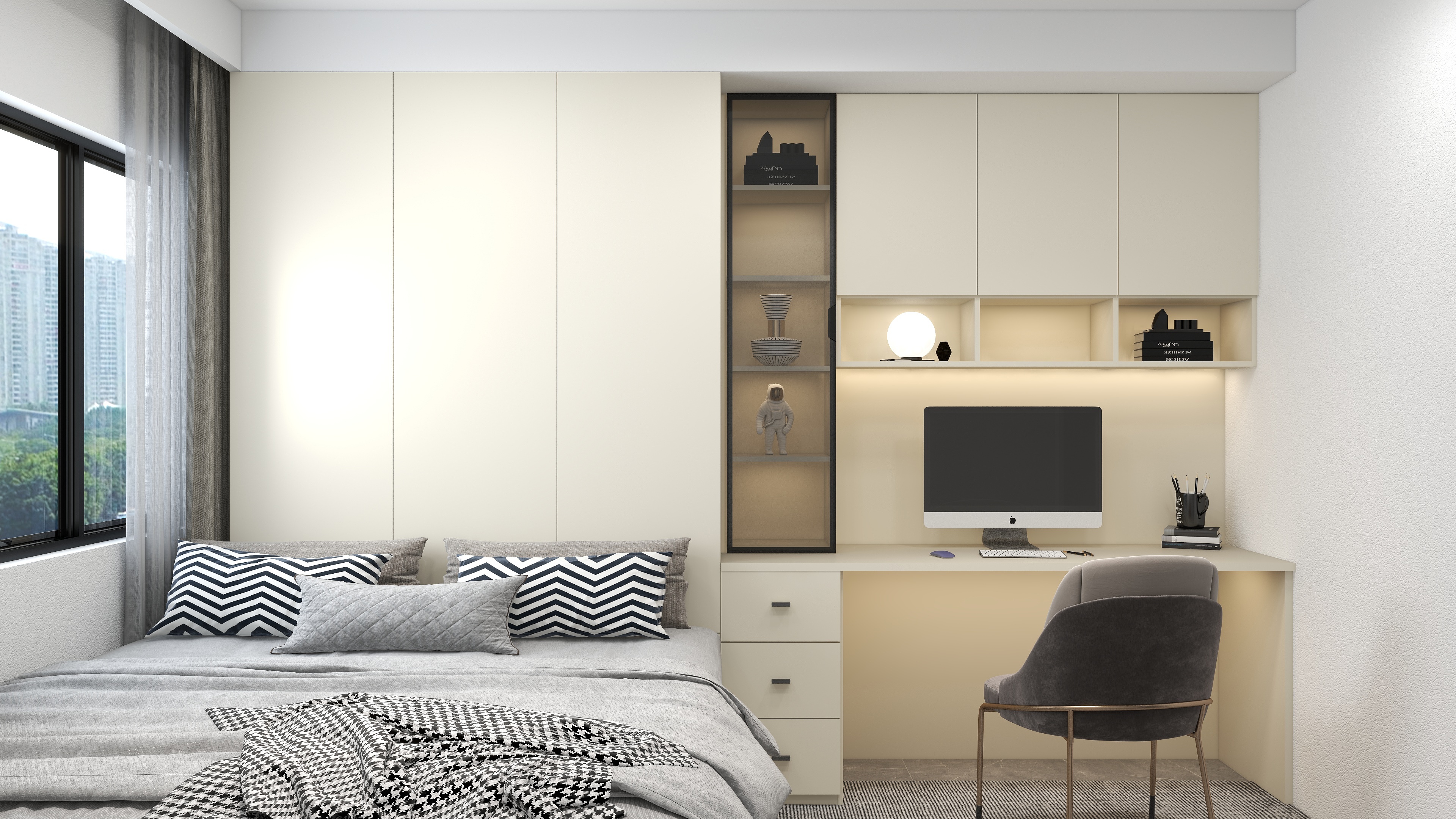 高端定制设计师杨凡-凤凰台112㎡-装修设计方案