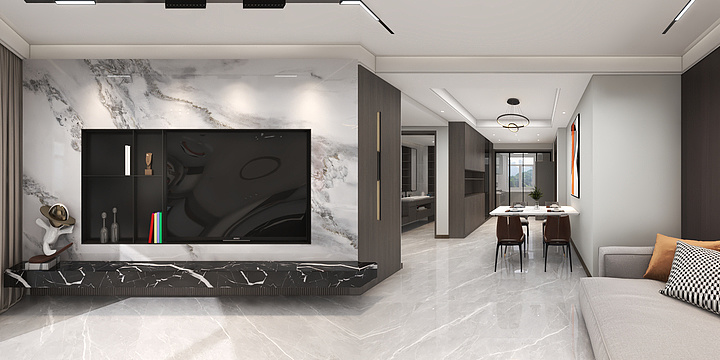 视频全景-11111111.dwg-装修设计方案