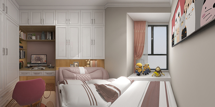 心靈點綴設計貓-新华优格B座2101.dwg-装修设计方案