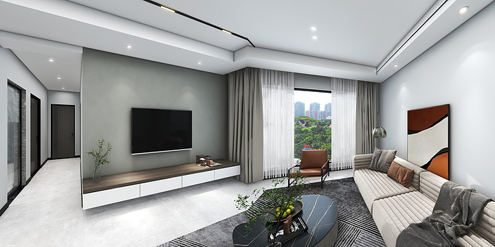 周鹏-公园华府罗先生83-副本-装修设计方案