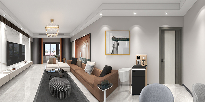 家装设计师GH-此效果图仅供参考-装修设计方案