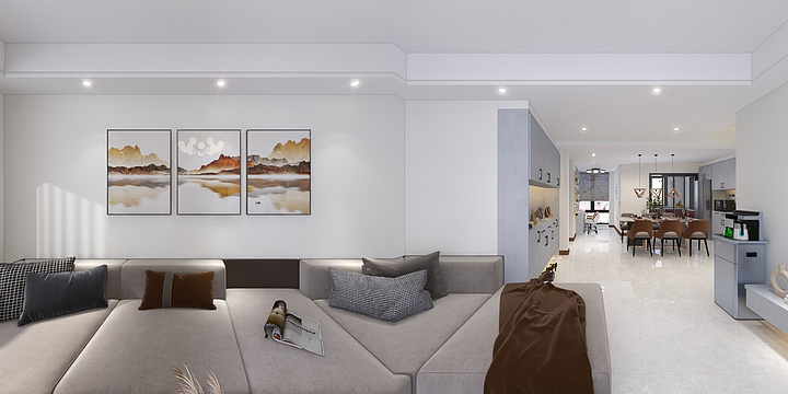 钱怡-中晟溪城3-2-801-方案二-装修设计方案