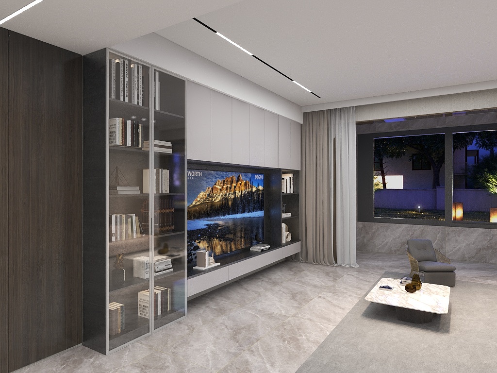 雄鹰展翅lxy-中梁首府5号楼2单元801方案-装修设计方案