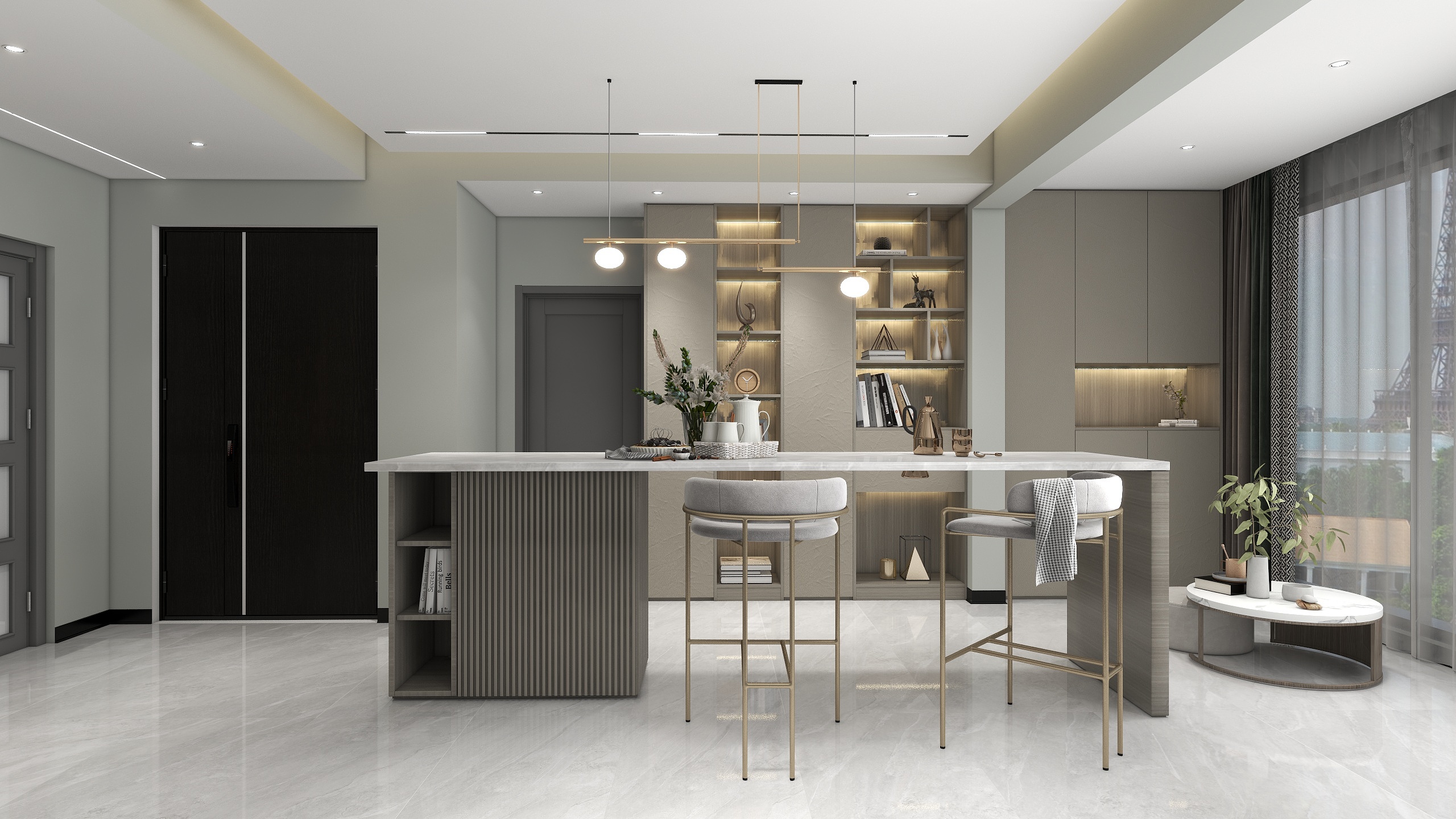 牛不能没有角-贵阳金科  现代简约-装修设计方案