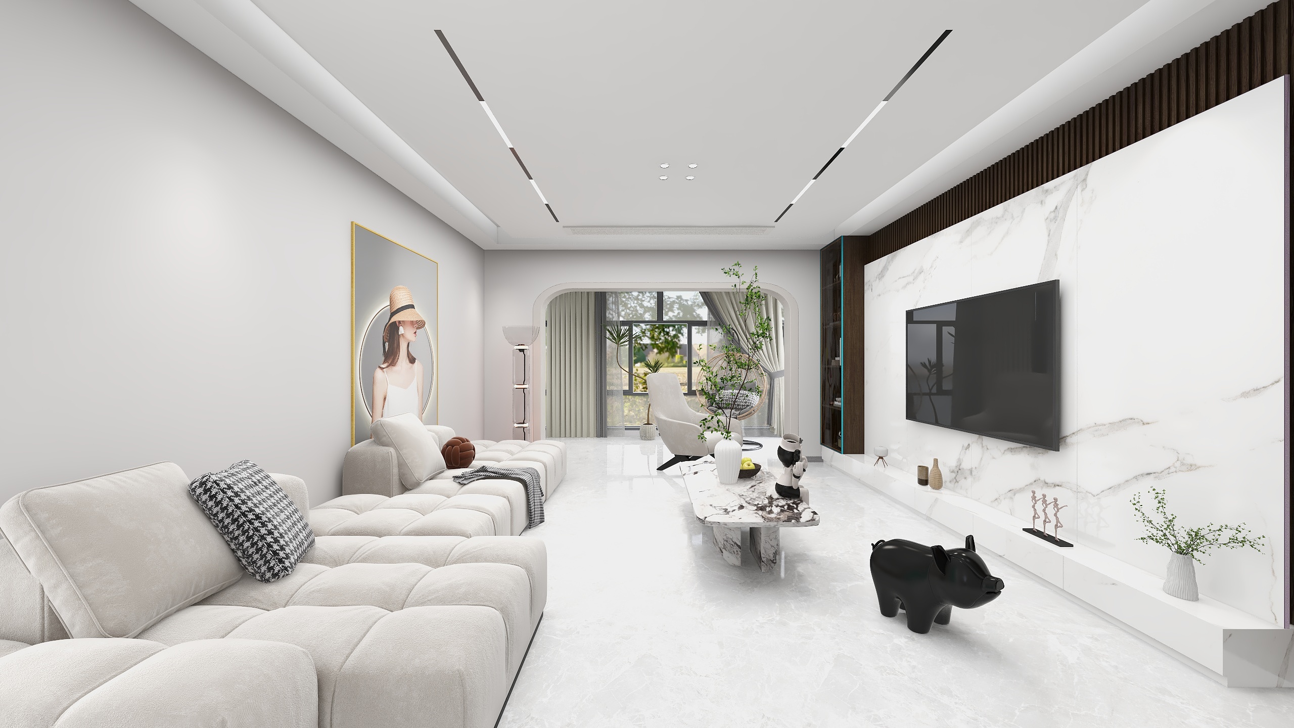 闵佐弦-湖山郡-装修设计方案