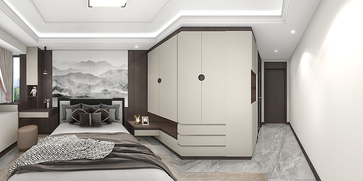 周琳琳-华骏新中式-装修设计方案