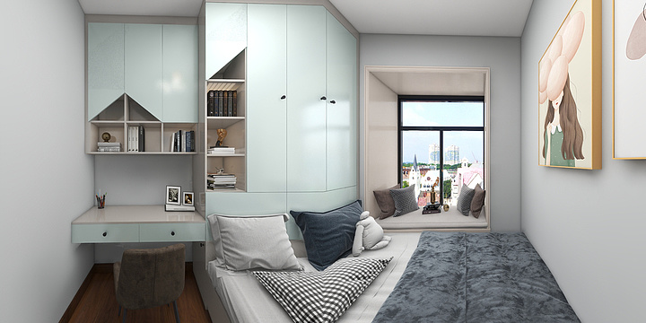 MIGE衣柜定制-英红雅居明珠-1-1601-装修设计方案